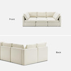mopio Oversized Modular Sectional Sofa - Image 9