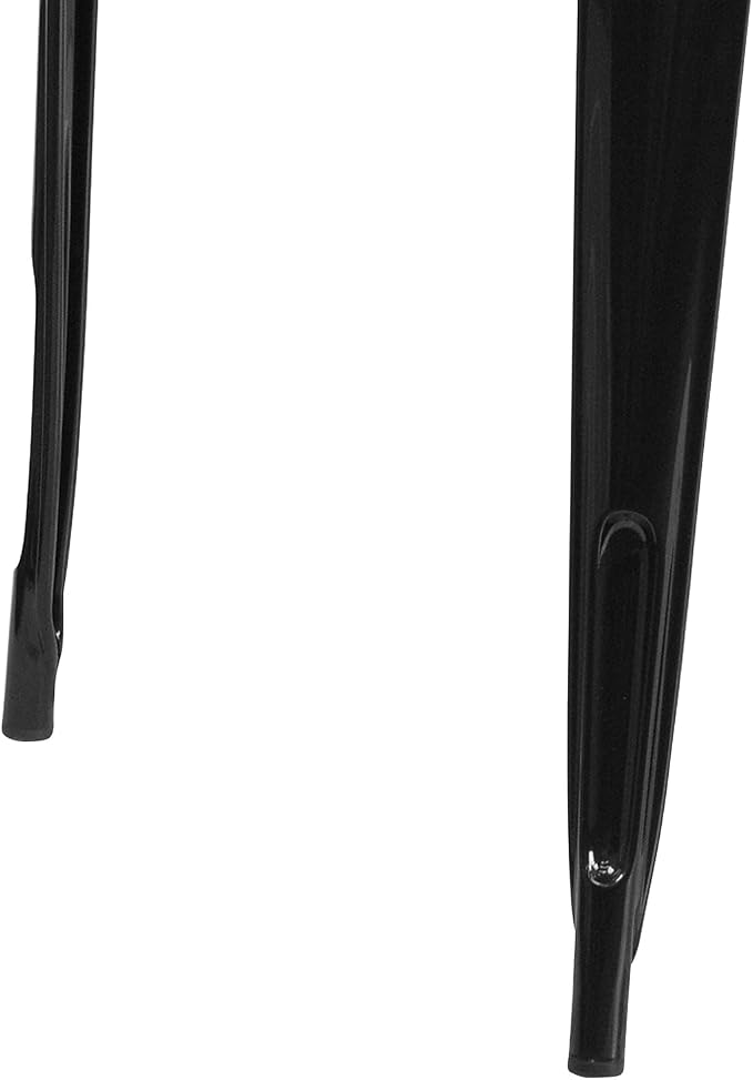 Flash Furniture Charis Commercial Grade 31.5" x 63" Rectangular Black Metal - Image 6