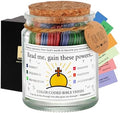 Bible Verses Jar,Prayer Cards Holy Hope Bible Jar,Christian Baptism Gifts by Qunrwe