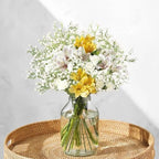 N&T NIETING Babys Breath Artificial Flowers Bulk Faux Flowers, 15Pcs, White - Image 4