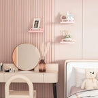 RYOFOBETTO Small Floating Shelf, 6X6 Inches Farmhouse Wall Shelves - Image 2