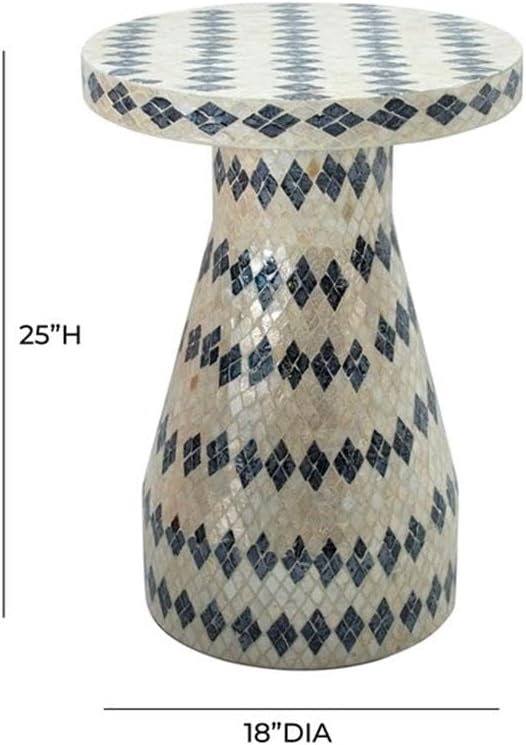 MAKLAINE Transitional Shell Side Table - Image 3