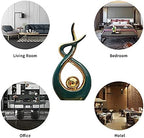 Norrclp Home Decor Modern Abstract Art Ceramic Statue Table Decor (Small) - Image 3