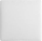 Modway Tahoe Aluminum Ottoman in Gray White - Image 5