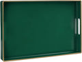 MAONAME Dark Green Decorative Tray, Serving Tray by MAONAME