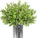 16Pcs Artificial Babys Breath Flowers Real Touch Green Flowers Decorations by HIAGROW