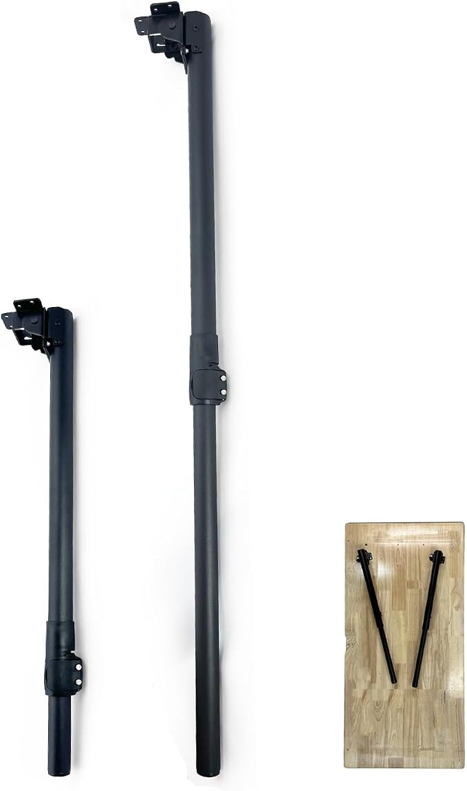 Benbuoo Foldable Aluminum Alloy Table Legs, 22-34" Adjustable Height, DIY by Unknown