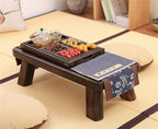 CHICKEN Couch End Table Little Traditional Tea Table Long Paulownia Wood Asia - Image 4