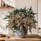 Faux Plants Indoor 3 Pcs 35 Inch Artificial Nandina Berry Stem for Vase Realistic Faux Berry Spray for Wedding Holiday Seasonal Farmhouse Mantel Harvest DIY Home Decor(Green) - Image 5