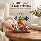 Christian Cardinal Memorial Gifts, Cardinal Decor Acrylic Plaque for Women - Image 5