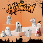 Halloween Ghost Figurine，Red Heart Ghost Figurine - Image 4
