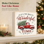 Christmas Decorations It's the Most Wonderful Time of the Year Wood Sign - Image 5
