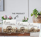Hedgehog Wooden Box Sign -Rustic Farmhouse Live Like Someone Left the Gate Open Signs for Home Decor, Farm Cottagecore Animal Office Kitchen Bedroom Decor, Hedgehog Gifts for Women, 8x8 - Image 6