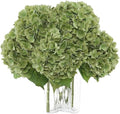 Coferset 3pcs Lifelike Real Touch Hydrangea Artificial Flowers,Lime Green by Coferset