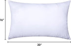 MIULEE 16x20 Inch Throw Pillow Insert - Image 8