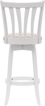 Hillsdale 29.5" Savana Wood Swival Bar Height Stool - Image 12