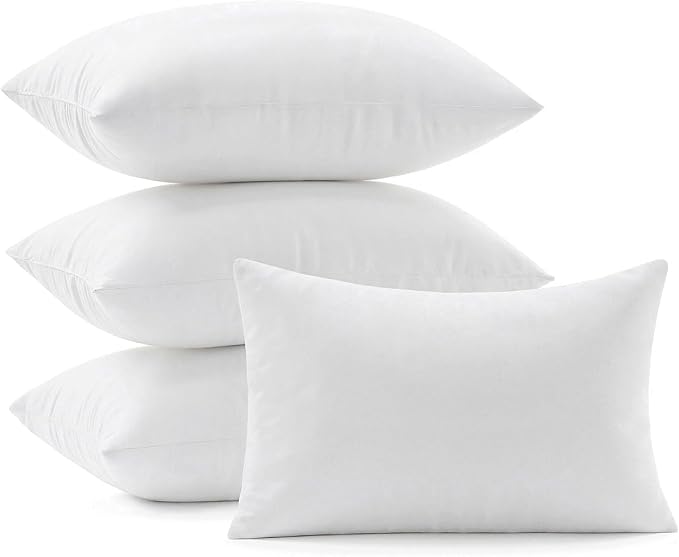 MIULEE 12x20 Throw Pillows Inserts 4 Pack, Decorative Pillows - Image 8