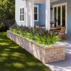 Uieke 12 Bundles Artificial Outdoor Plants UV Resistant Fake Grass Plants Faux Plastic Plants Greenery Shrubs for Home Garden Pathway Summer Decor, Deep Purple - Image 4