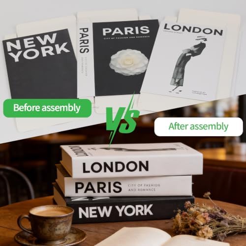 3 PCS Faux Decorative Books for Home Decor - Image 5