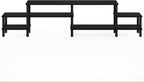 Furinno BESI TV Stand, No Tools Assembly Industrial Style Entertainment Center - Image 3