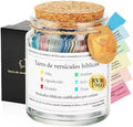 Spanish Bible Verse Jar,Frasco De Tarjetas Con Versículos Bíblicos RVR 1960 by Qunrwe