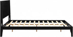 Merax Full Size Bamboo Platform Bed, Mid-Century Modern Bed Frame - Image 7