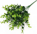 CATTREE Artificial Eucalyptus Shrubs Fake Plant, Faux Branches Stems Decoration Arrangements Greenery Leaf Bud for Home Farmhouse Wedding Bouquets Table Centerpieces Vases Flower Floral Décor 4 Pack - Image 3