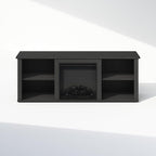Furinno Jensen Fireplace TV Stand, NO Heat Decorative Electric Fireplace TV - Image 5