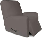 PureFit Stretc Recliner Chair Covers Fleece Soft Couch Covers by PureFit