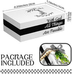 Capoda 3 Pcs Decorative Books for Home Decor, Blessed - Image 2