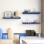 RYOFOBETTO Floating Shelves, Bathroom Decor Shelves Over Toilet, Farmhouse Wall - Image 2