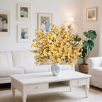 Babys Breath Artificial Flowers 8 Bundles Real Touch UV Resistant Fake Flowers Silk Faux Flowers for Vase Home Office Wedding DIY Floral Indoor Outdoor Centerpiece Table Decoration - Image 2