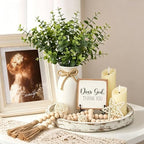 Rustic Modern Farmhouse Decor Set of 7 for Your Living Room by ZENLIV