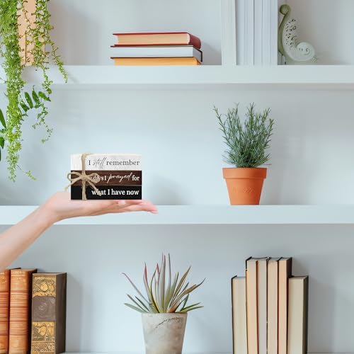 Decorative Books For Home Decor, Coffee Table Faux Wood Book Stack Decor, I Still Remember Modern Stacked Book Decor, Stacked Display Books For Shelf Mantel Nightstand Display, Three Pieces -C(07) - Image 3