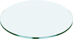 18" Round Tempered Glass Table Top by Unknown