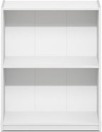 Furinno Gruen Book Shelf, 2-Tier Small Bookshelf, Bookcase - Image 7