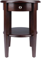 Furnifact Farmhouse End Table Solid Wood - Image 3