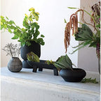Bloomingville Minimalist Round Mango Wood Bowl, Black - Image 7