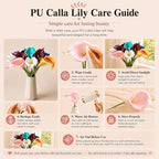 Mandy's 20pcs Multicolor Calla Lily Artificial Flowers - Image 6