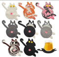 8 Pack Drink Coasters Funny Cat Gifts for Women Gifts for Cat Lovers by Unknown