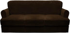 CUCRAF Cushion Sofa Cover 4 Piece Slipcovers, Soft Thick Velvet Couch Cover by CUCRAF
