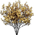 Mandy's 15 Bundles Artificial Gold Baby’s Breath Flowers by Mandys