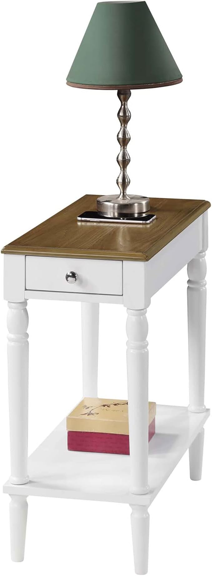 Convenience Concepts French Country No Tools Chairside End Table - Image 7
