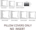 Fancy Homi 4 Packs Decorative Throw Pillow Covers - Image 6
