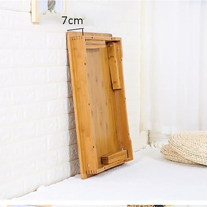 Folding Square Table, Korean Solid Wood Dining Table/Study Table/Coffee - Image 5