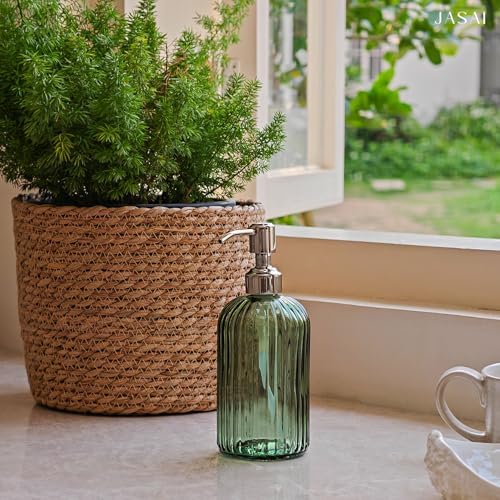 JASAI 18Oz Green Soap Dispenser with Rust Proof Pump - Image 5