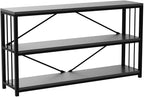 LVB Black Console Table, Modern Entryway Table - Image 4