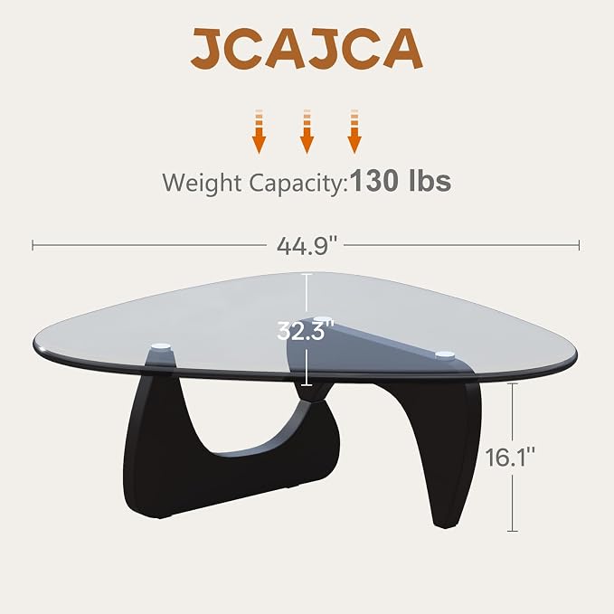 Coffee Table for Living Room Mid Century Modern Center Small Table - Image 2