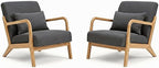 Set of 2 Mid Century Modern Accent Chair by Unknown