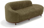 Christopher Knight Home Bouclé Chaise Lounge Sofa Mid Century Modern - Image 10